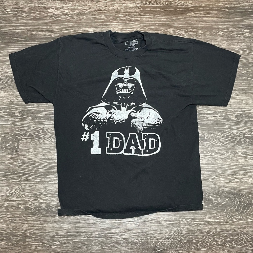 Star Wars Men’s Medium Short Sleeve Black T-Shirt